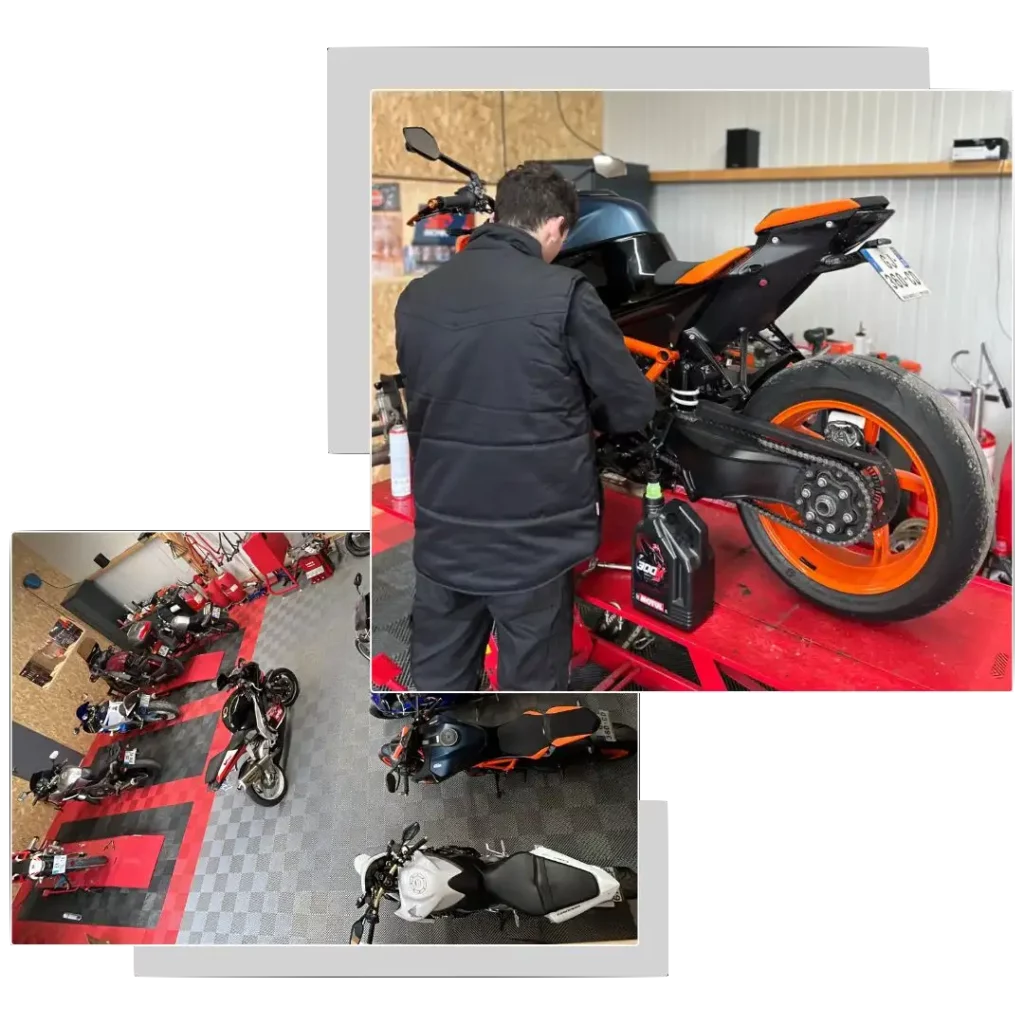 Presentation atelier MM Motors - Mécanique moto Percy, Manche, Normandie