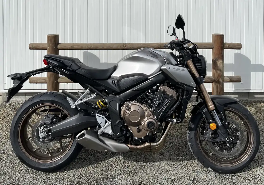 CB 650 R 2020 gris - MM Motors Percy Manche Normandie